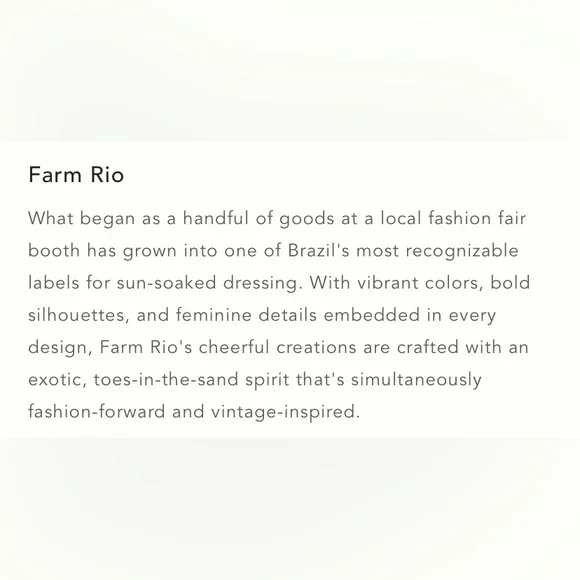 Farm Rio One-Shoulder Crop Top ✨ Host Pick ✨ - Picture 6 of 10